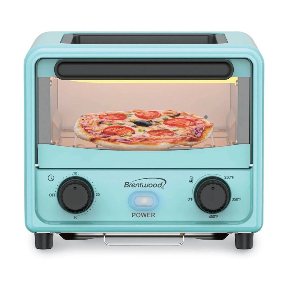 Brentwood 101-Oz. (3 L) 500-Watt Stainless Steel Mini Toaster Oven New in Box​​ - Picture 8 of 8